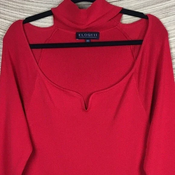 ELOQUII Open Neckline Slinky Size 18/20 - Picture 6 of 9